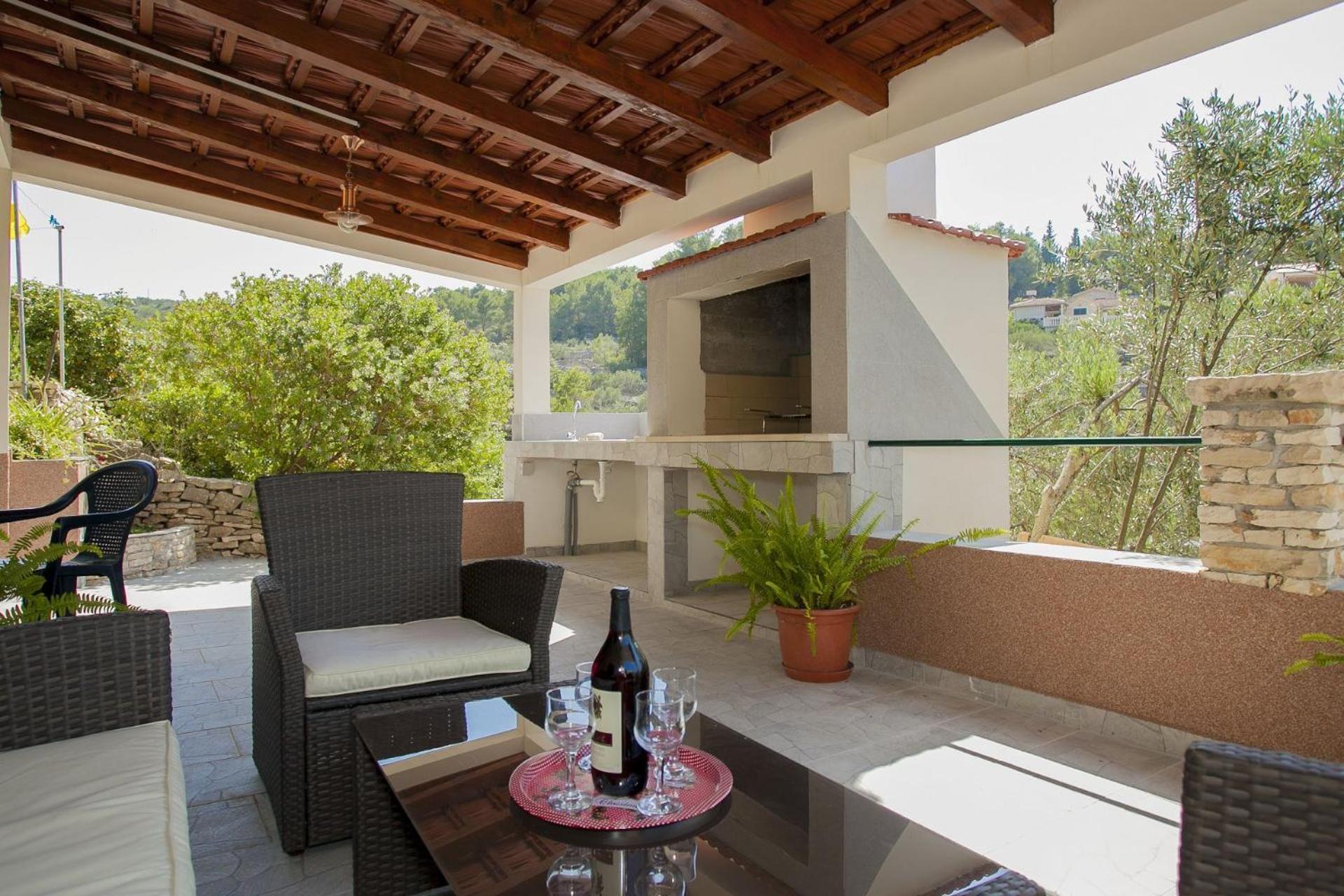 House Villa Bistrana Vela Luka Luaran gambar