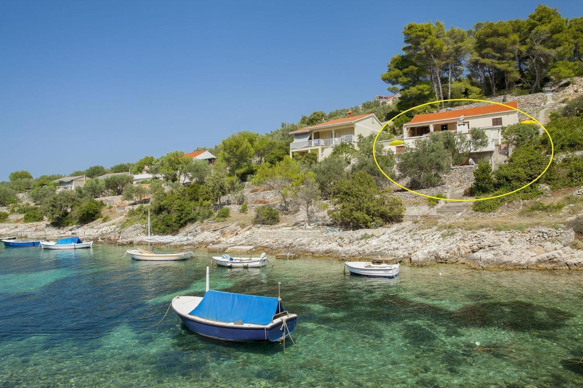 House Villa Bistrana Vela Luka Luaran gambar